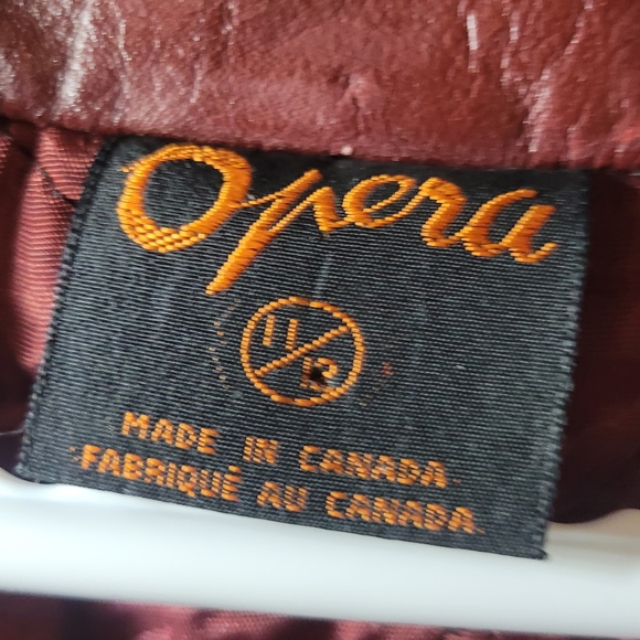 Vintage 1970s Opera Women's Lined, Belted Leather Trench Coat Fits Like A 4-6. - Picture 11 of 16